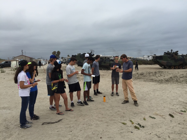 Dune ecology and military training